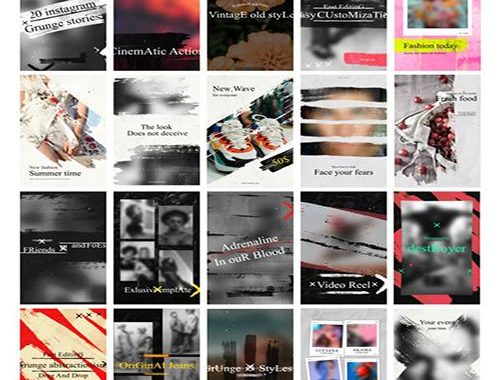 20 Instagram Stories Collection AE Template