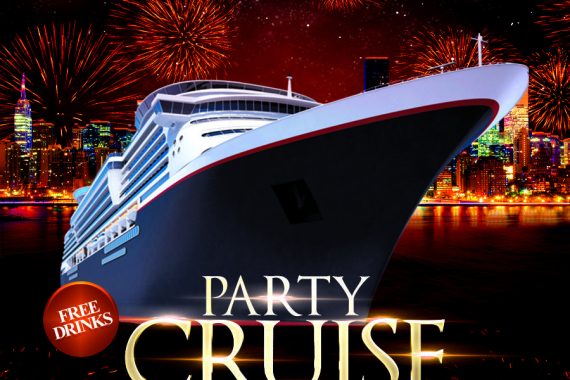 Luxury Cruise Trip Instagram Post Template. The PSD file is well organized with layered structure and color-coded groups