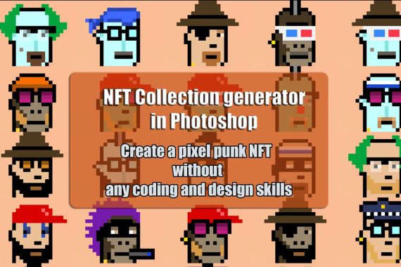 NFT Collection generator in Photoshop